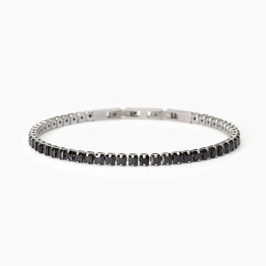 2JEWELS - Bracciale  Tennis in acciaio 316L zirconi