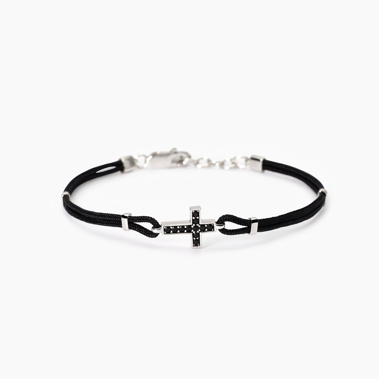 MABINA UOMO- Bracciale uomo con croce Mystical