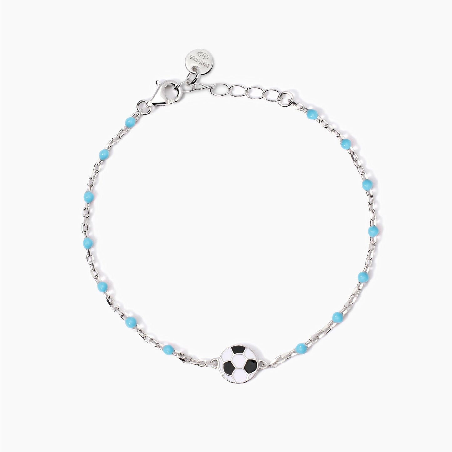 MABINA JUNIOR - Bracciale Argento con Pallone