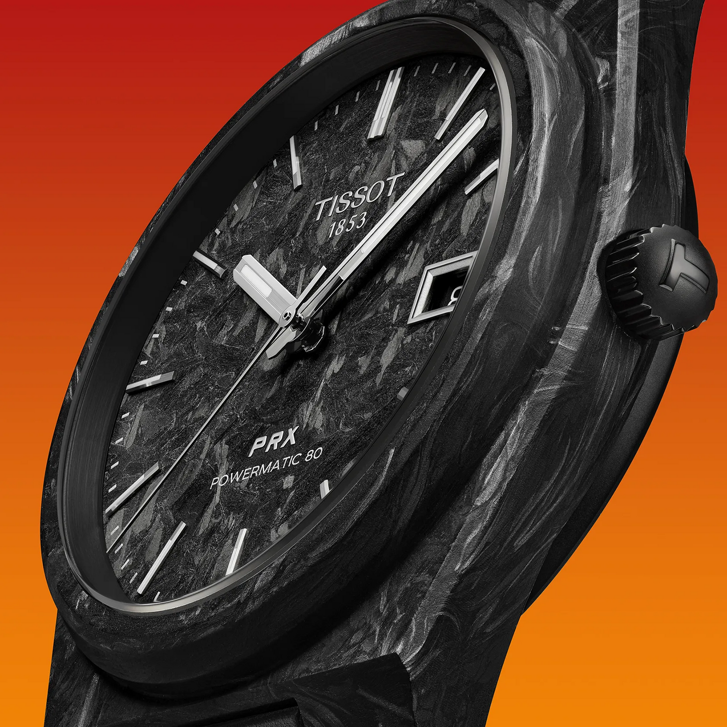 TISSOT - Tissot PRX Powermatic 80 40mm Carbon