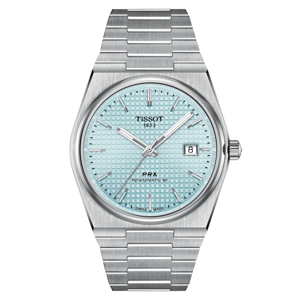 TISSOT - TISSOT PRX POWERMATIC 80 TURCHESE