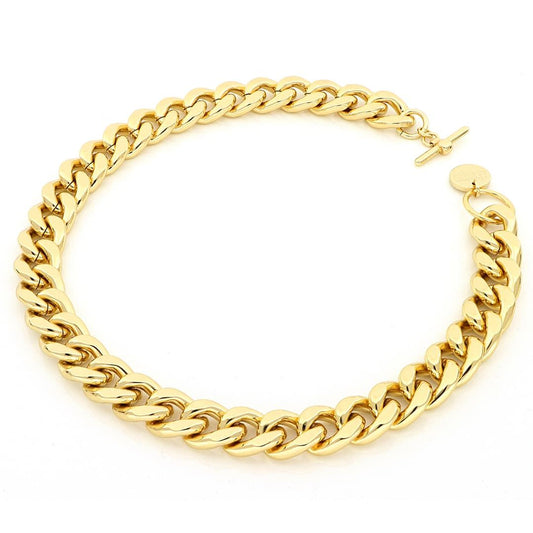 UNOAERRE - Golden Bronze Chain Necklace