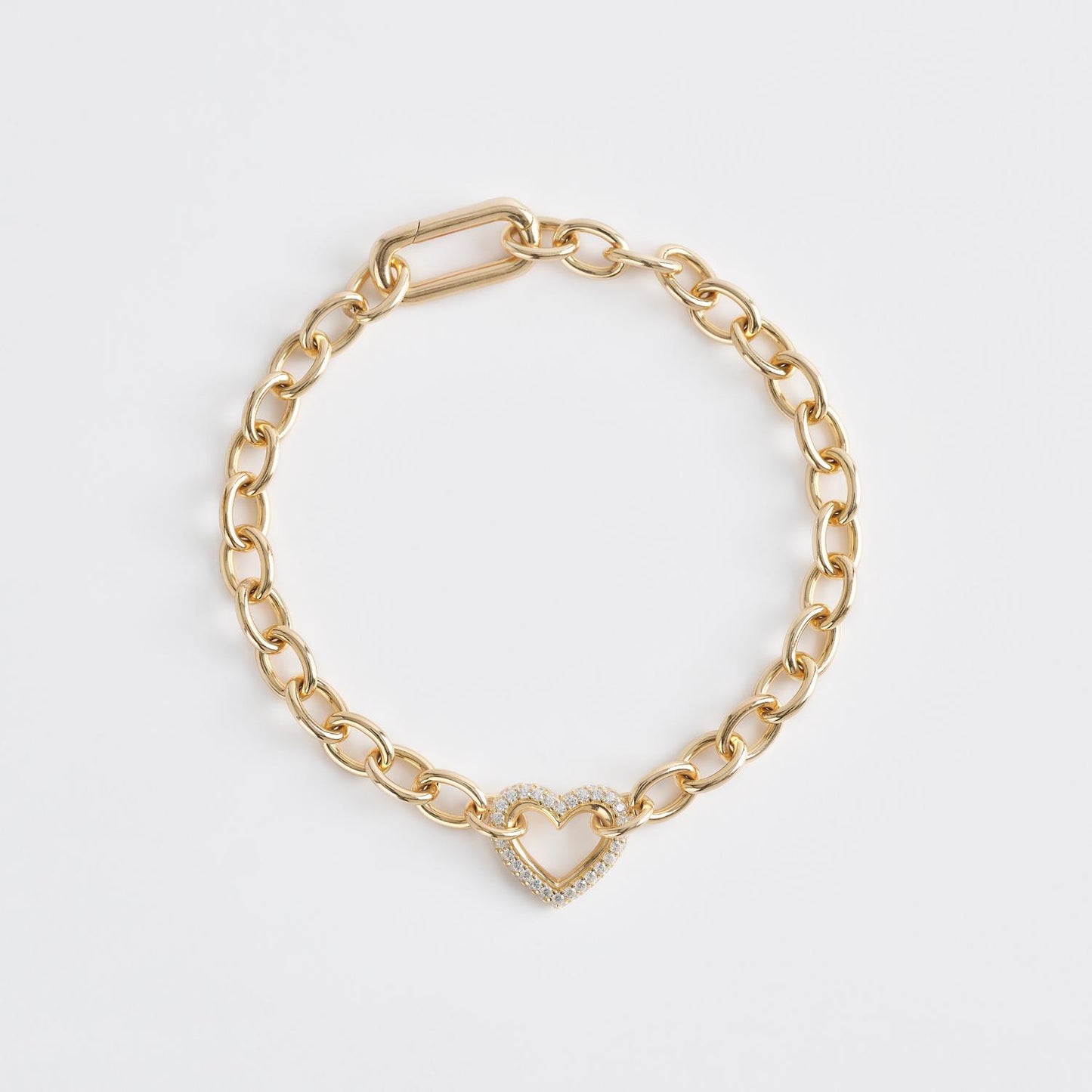 MABINA - Bracciale Bubble Heart