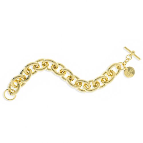 UNOAERRE - Bracciale Catena Bronzo Dorato