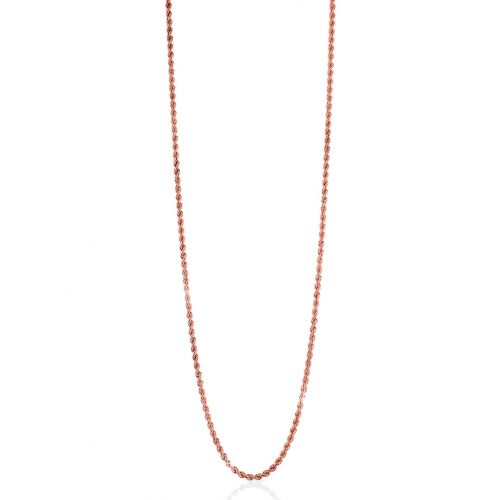 UNOAERRE - Long Bronze Rose Necklace