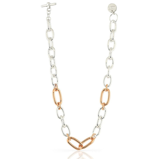 UNOAERRE - Two-tone Chain Necklace