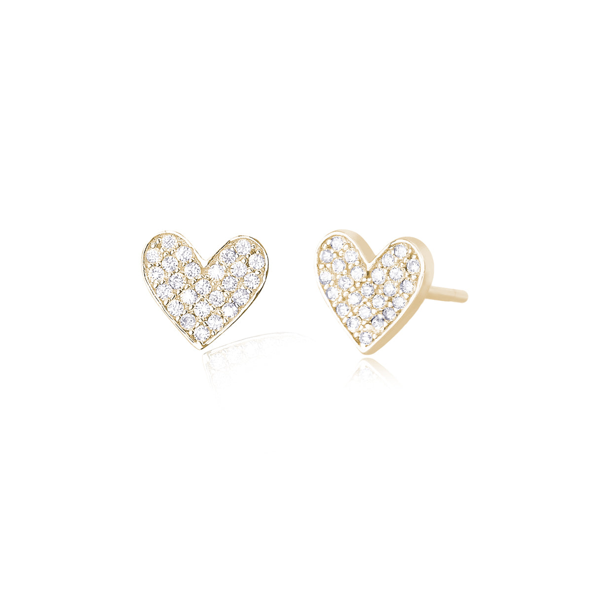 MABINA - Heart Earrings