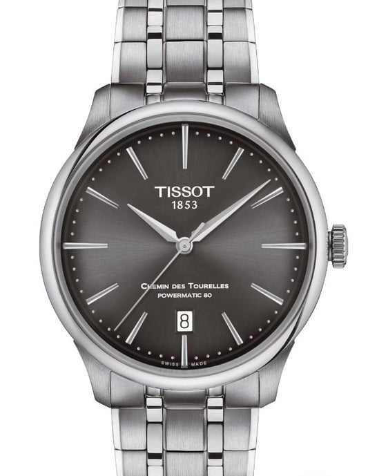 TISSOT - TISSOT CHEMIN DES TOURELLES POWERMATIC 80 39MM