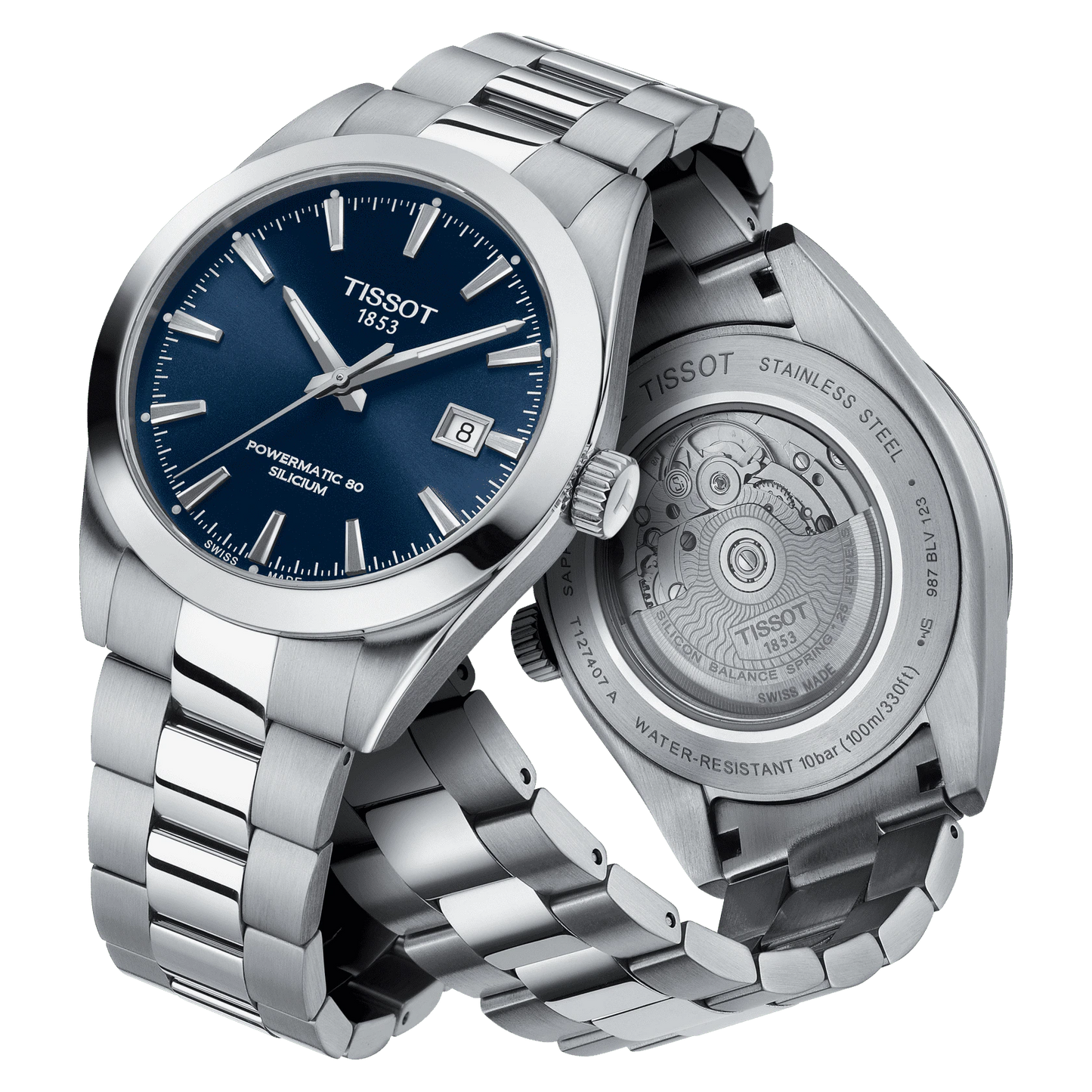 TISSOT - Orologio GENTLEMAN POWERMATIC 80 SILICIUM