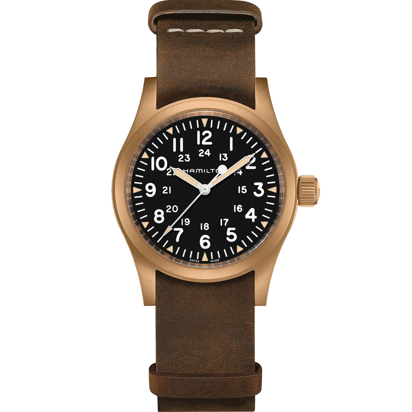 HAMILTON - Khaki Field Mechanical Bronze watch