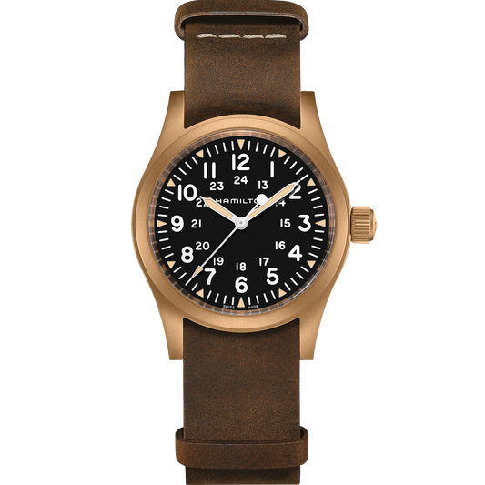 HAMILTON - Orologio Khaki Field Mechanical Bronze