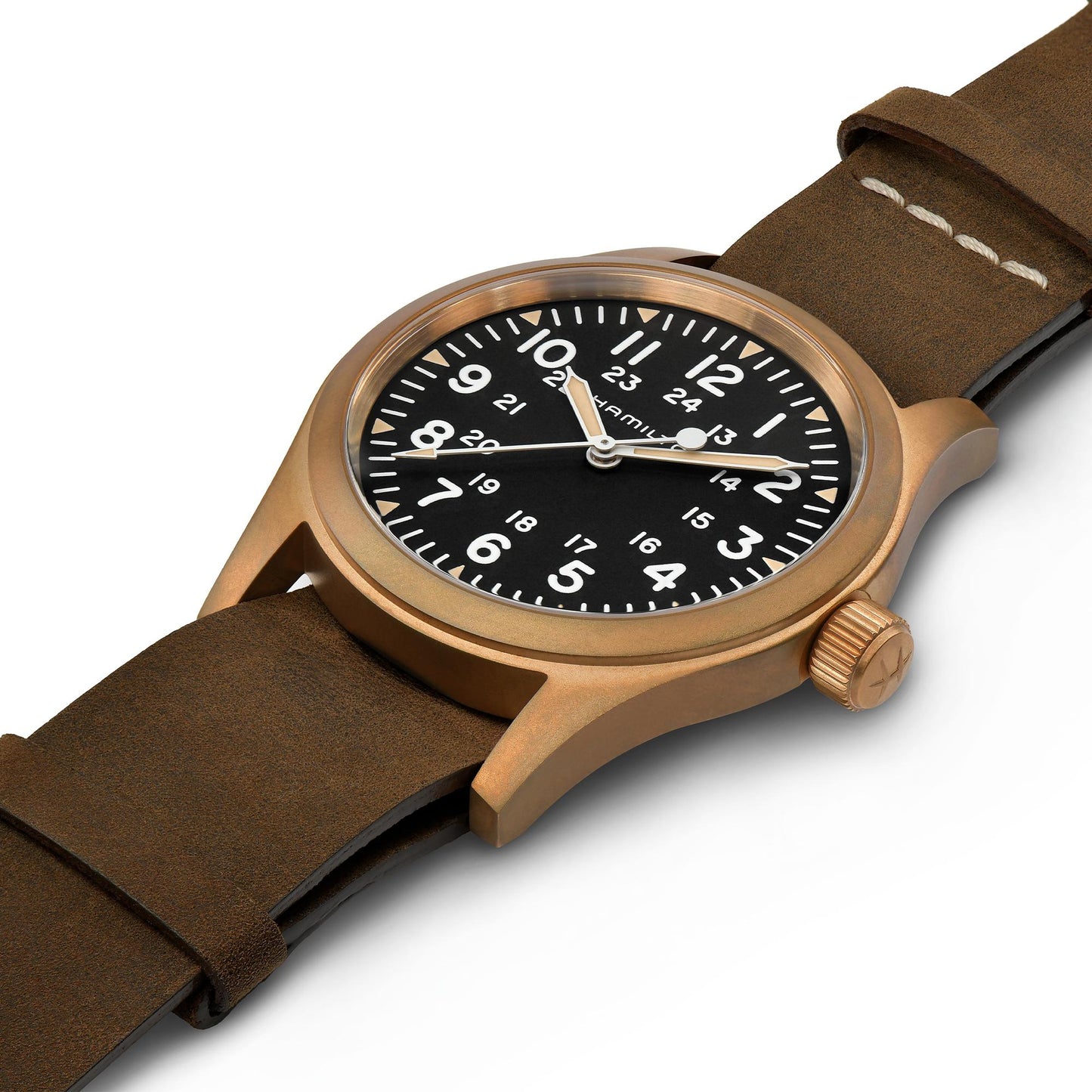 HAMILTON - Khaki Field Mechanical Bronze watch